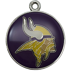 Pet-Charm-NFL-Minnesota Vikings-Pet ID Tag-Pet Tag-FulgorDesign-FulgorPet